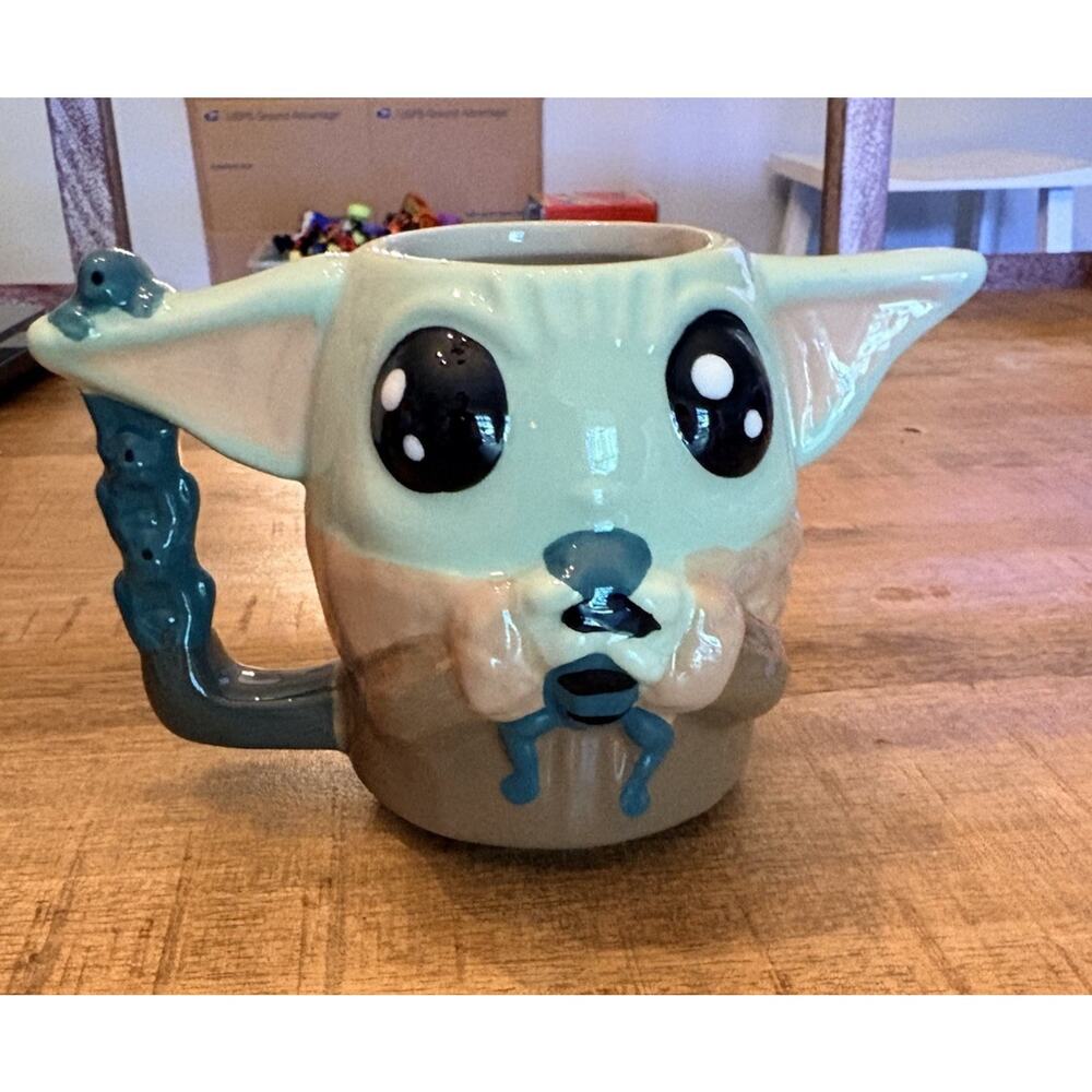 Star Wars Mandalorian The Child Ceramic Mug 4”